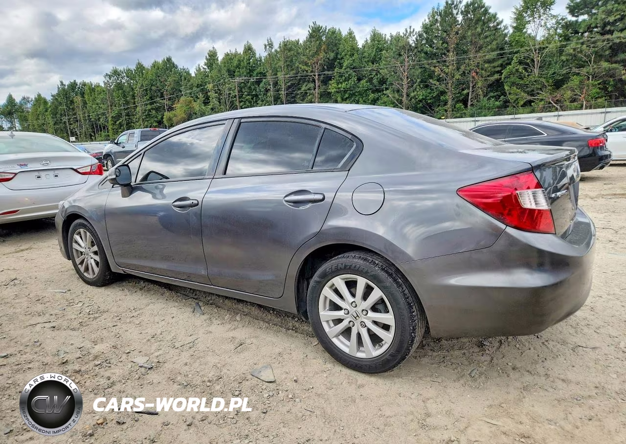 2012 Honda Civic Exl VIN:2HGFB2F97CH321430 - 2