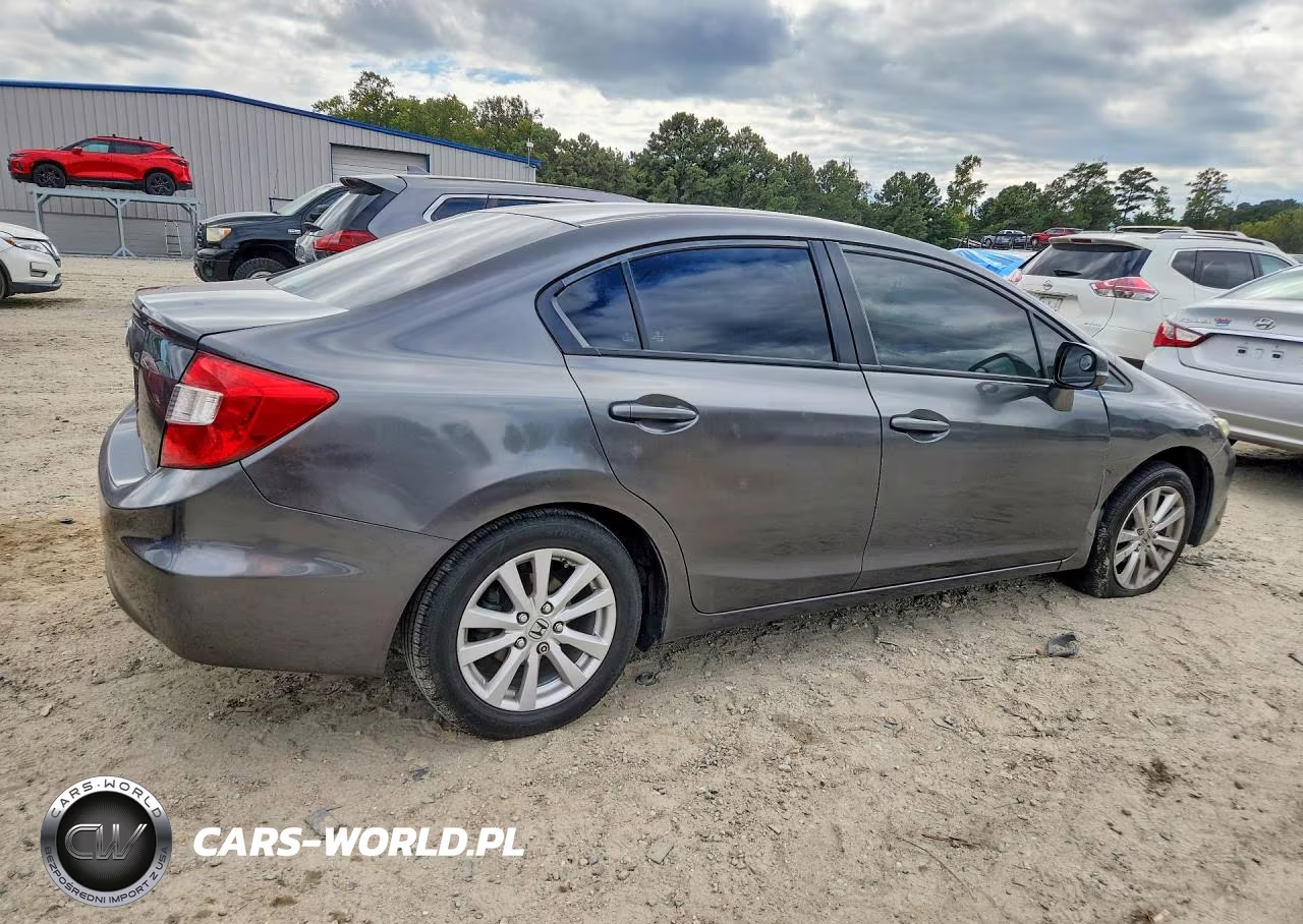 2012 Honda Civic Exl VIN:2HGFB2F97CH321430 - 3