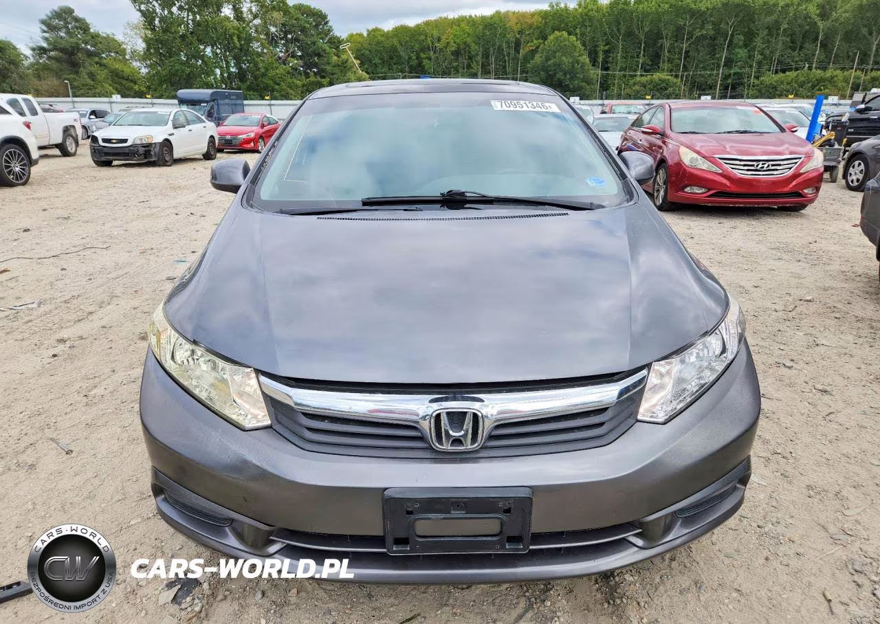2012 Honda Civic Exl VIN:2HGFB2F97CH321430 - 5