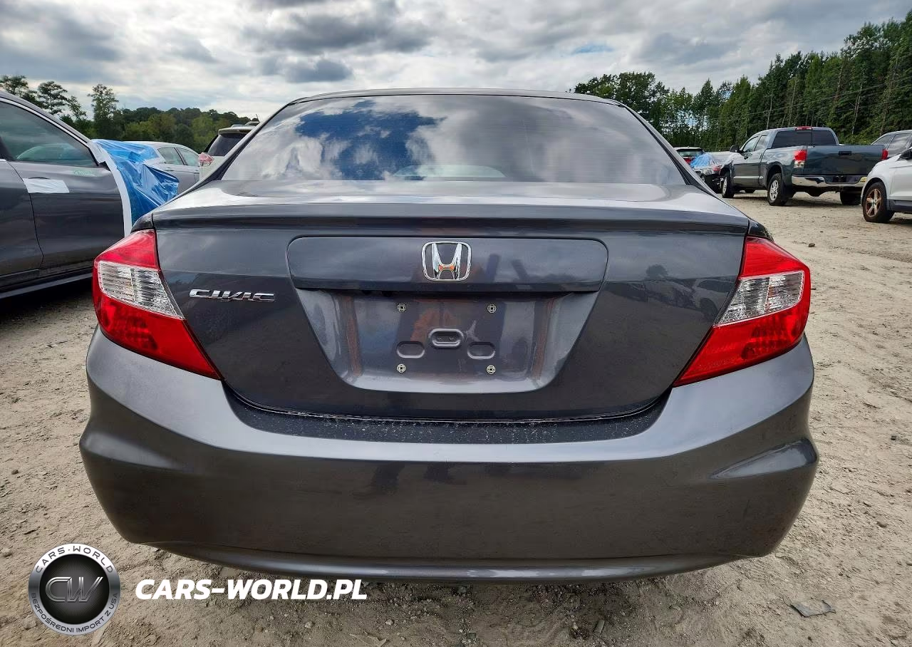2012 Honda Civic Exl VIN:2HGFB2F97CH321430 - 6