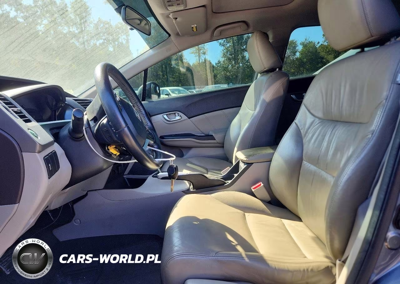 2012 Honda Civic Exl VIN:2HGFB2F97CH321430 - 7