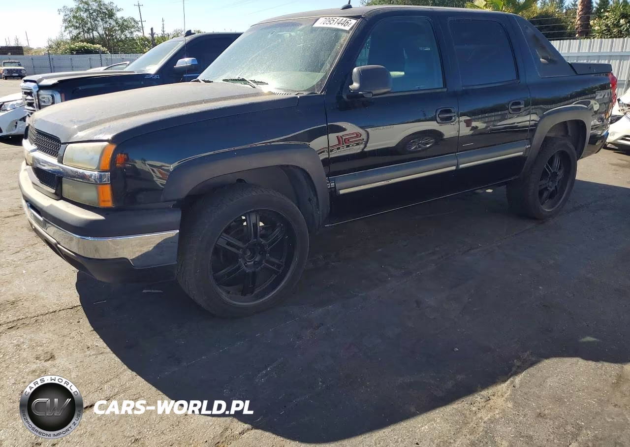 2004 Chevrolet Avalanche K1500 VIN:3GNEK12T14G172804 - 1