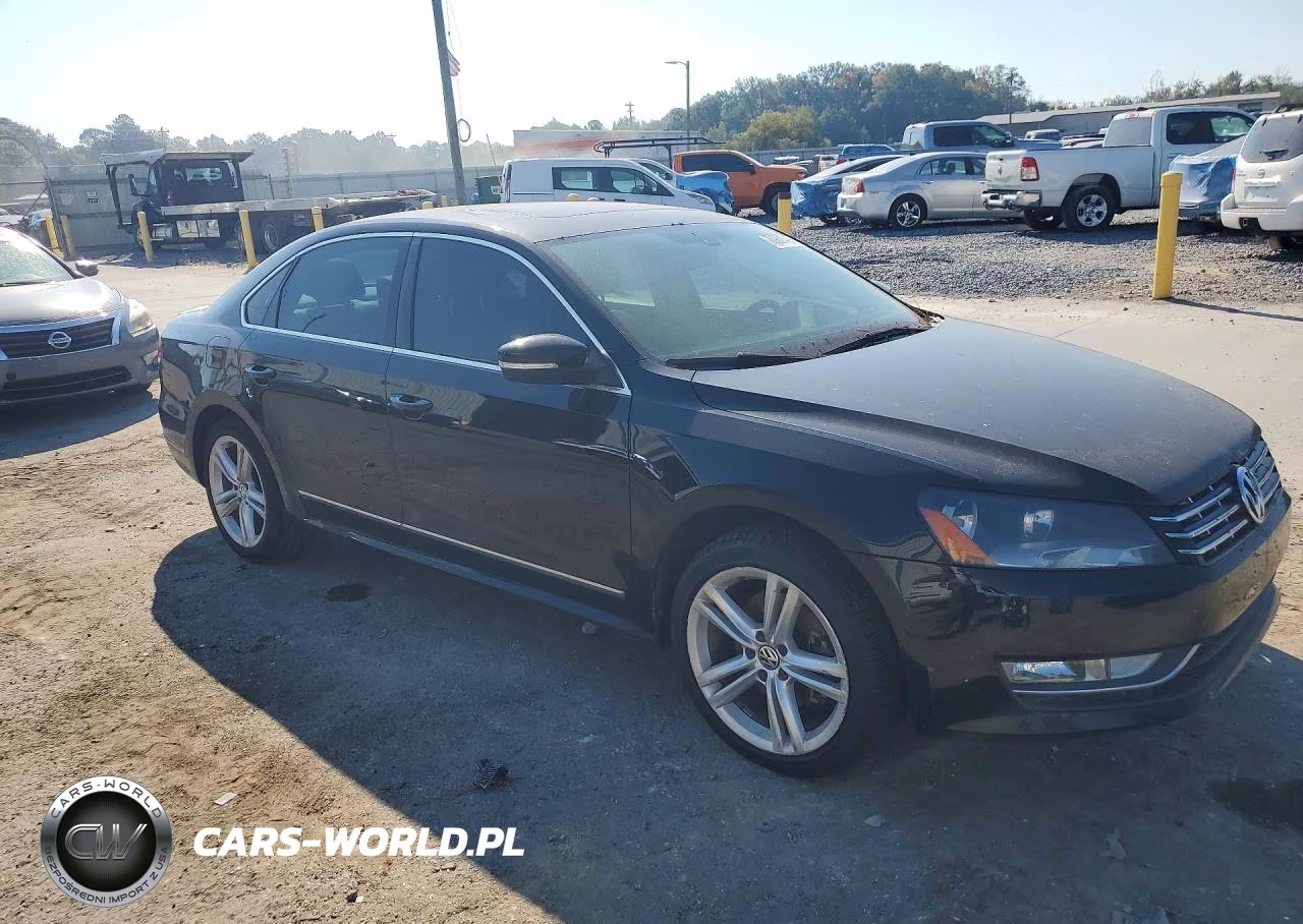 2013 Volkswagen Passat Sel VIN:1VWCN7A35DC055836 - 4