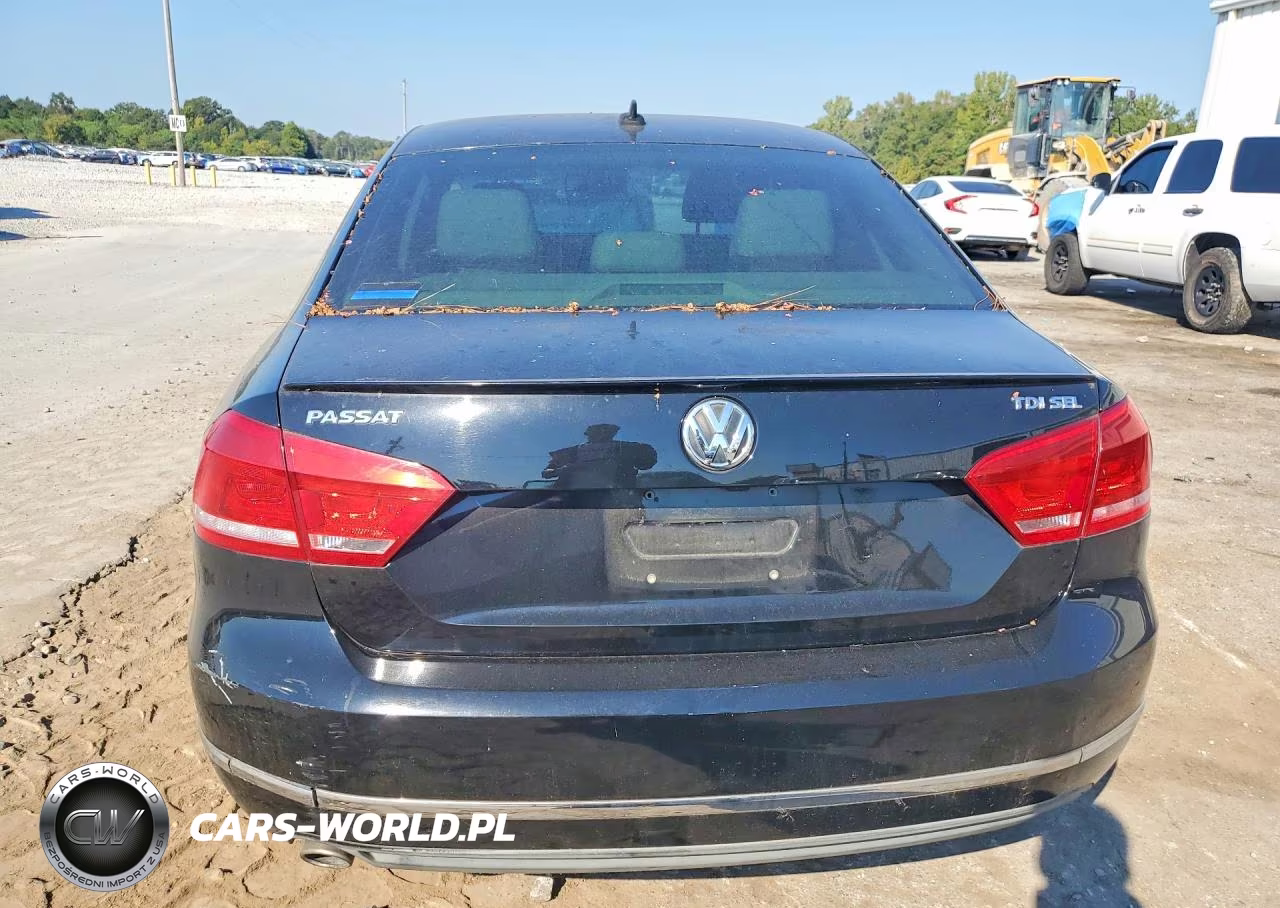 2013 Volkswagen Passat Sel VIN:1VWCN7A35DC055836 - 6