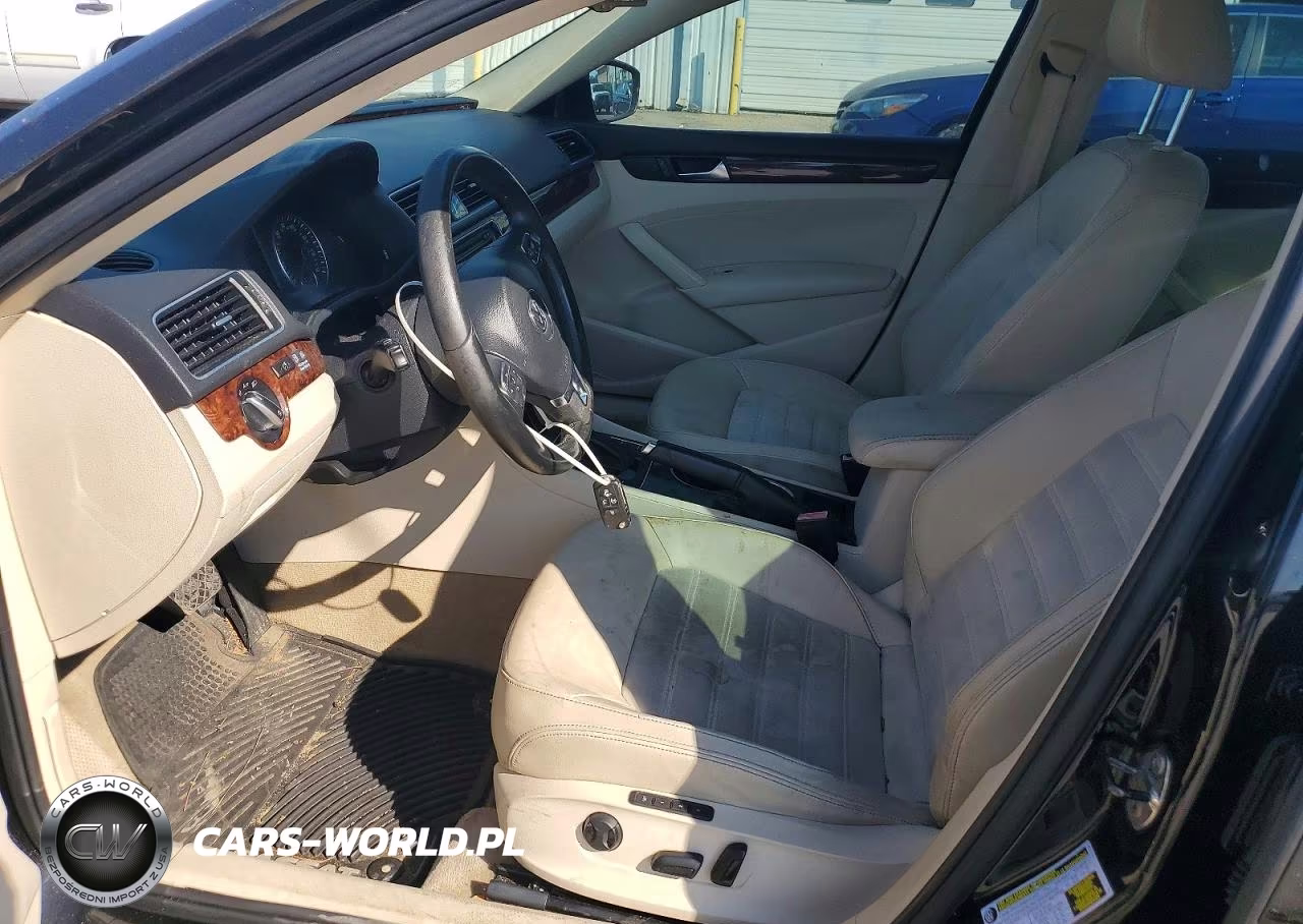 2013 Volkswagen Passat Sel VIN:1VWCN7A35DC055836 - 7