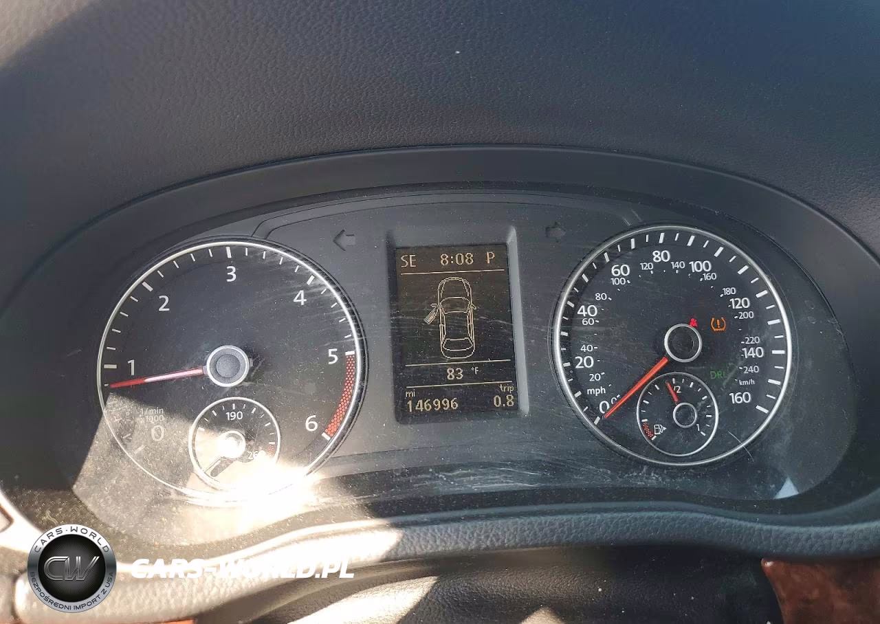 2013 Volkswagen Passat Sel VIN:1VWCN7A35DC055836 - 9