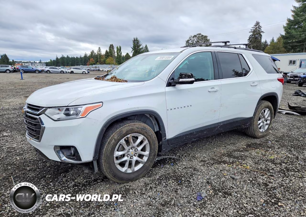 2019 Chevrolet Traverse Lt VIN:1GNEVGKW9KJ146242 - 1