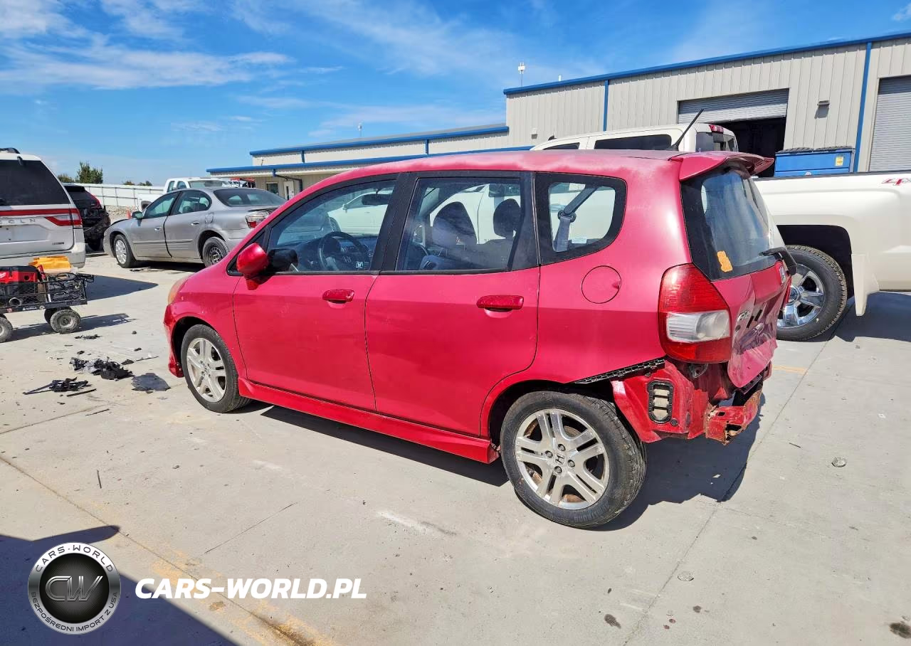 2007 Honda Fit S VIN:JHMGD38697S024002 - 2