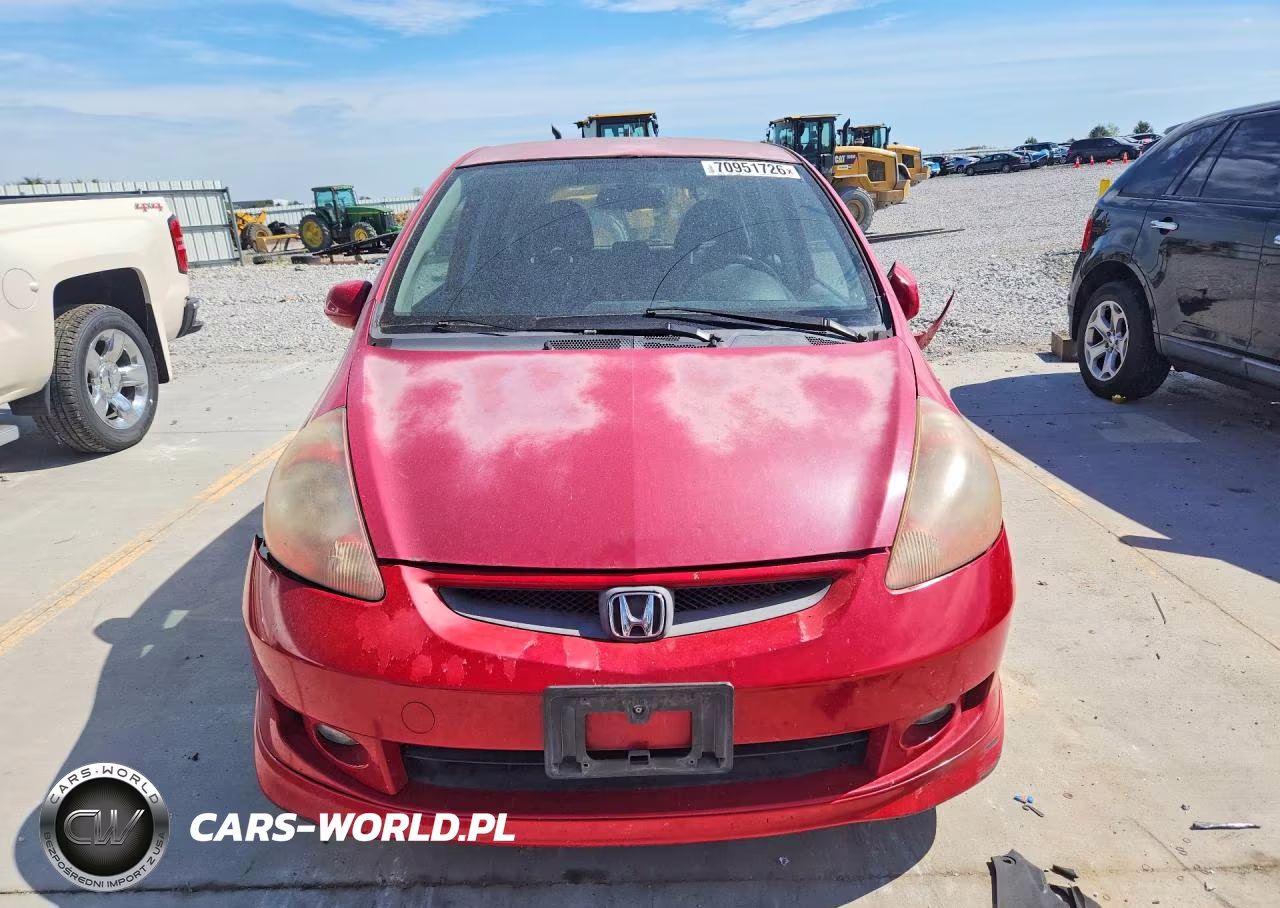 2007 Honda Fit S VIN:JHMGD38697S024002 - 5