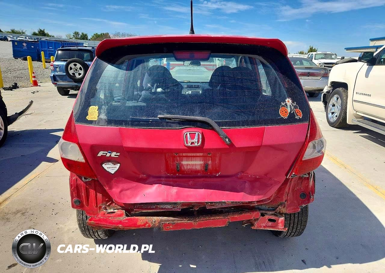 2007 Honda Fit S VIN:JHMGD38697S024002 - 6