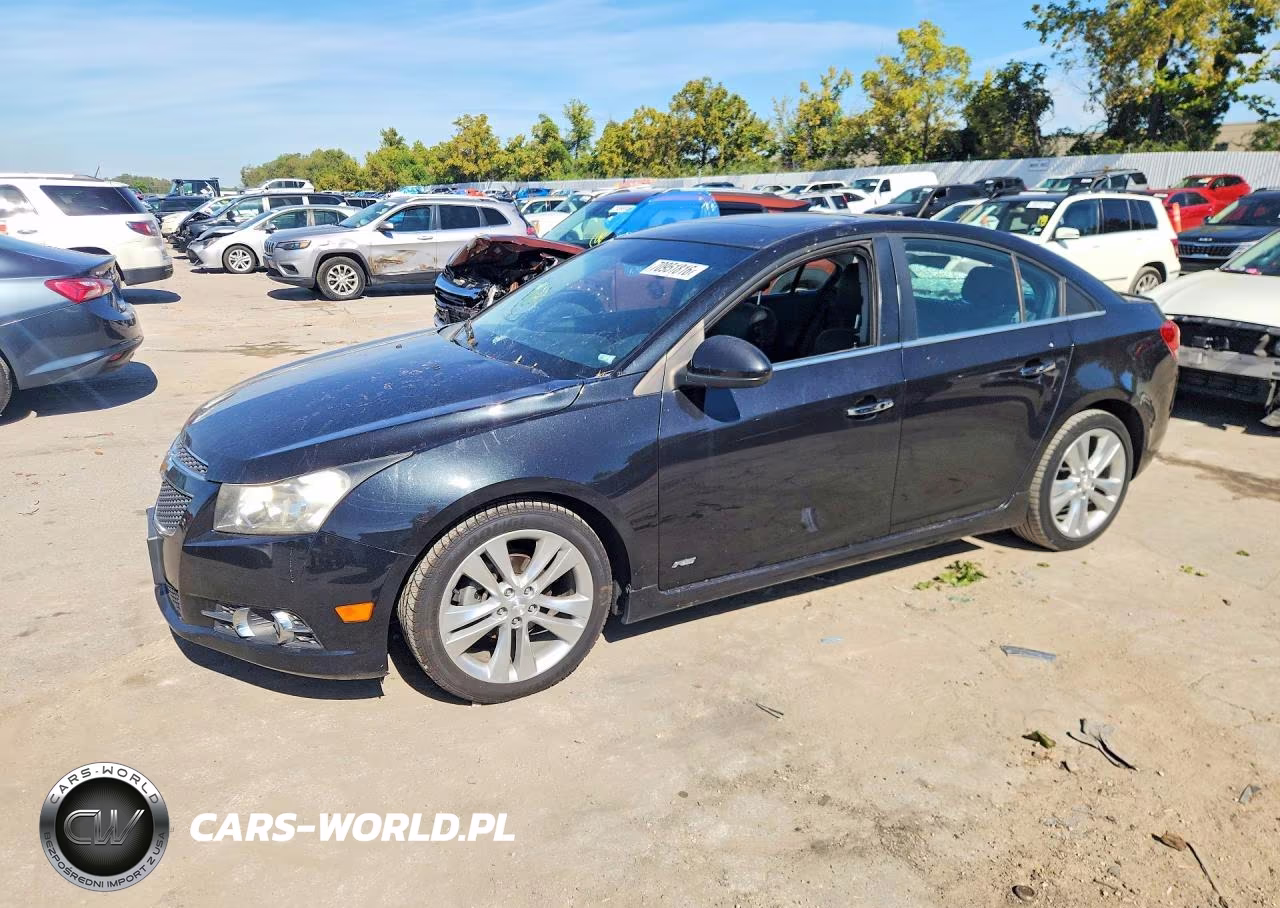 2012 Chevrolet Cruze Ltz VIN:1G1PH5SC9C7206076 - 1
