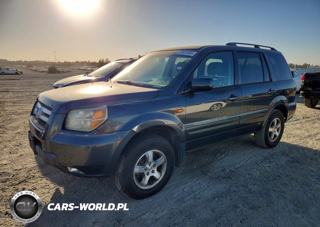 2006 Honda Pilot Ex VIN:2HKYF18486H562173 - 1