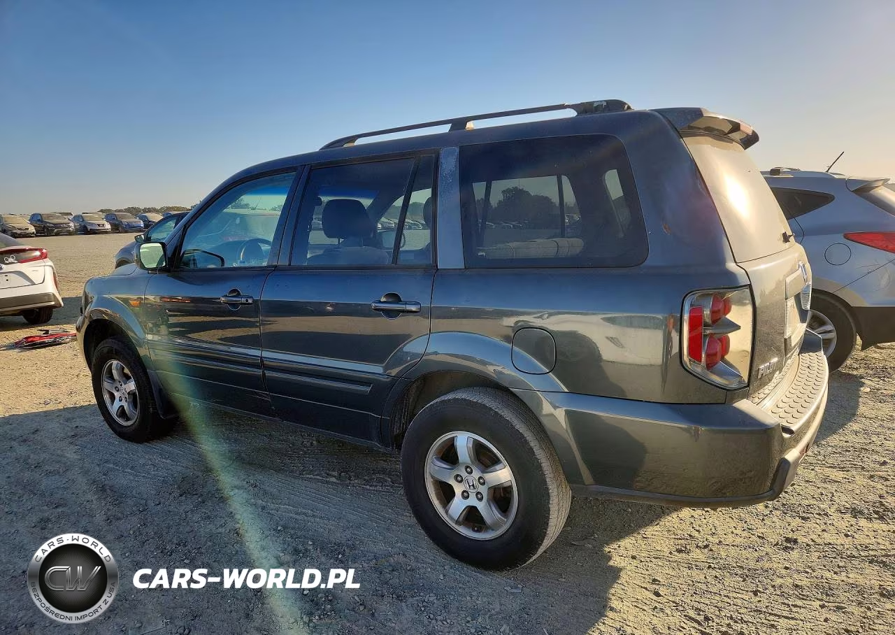 2006 Honda Pilot Ex VIN:2HKYF18486H562173 - 2