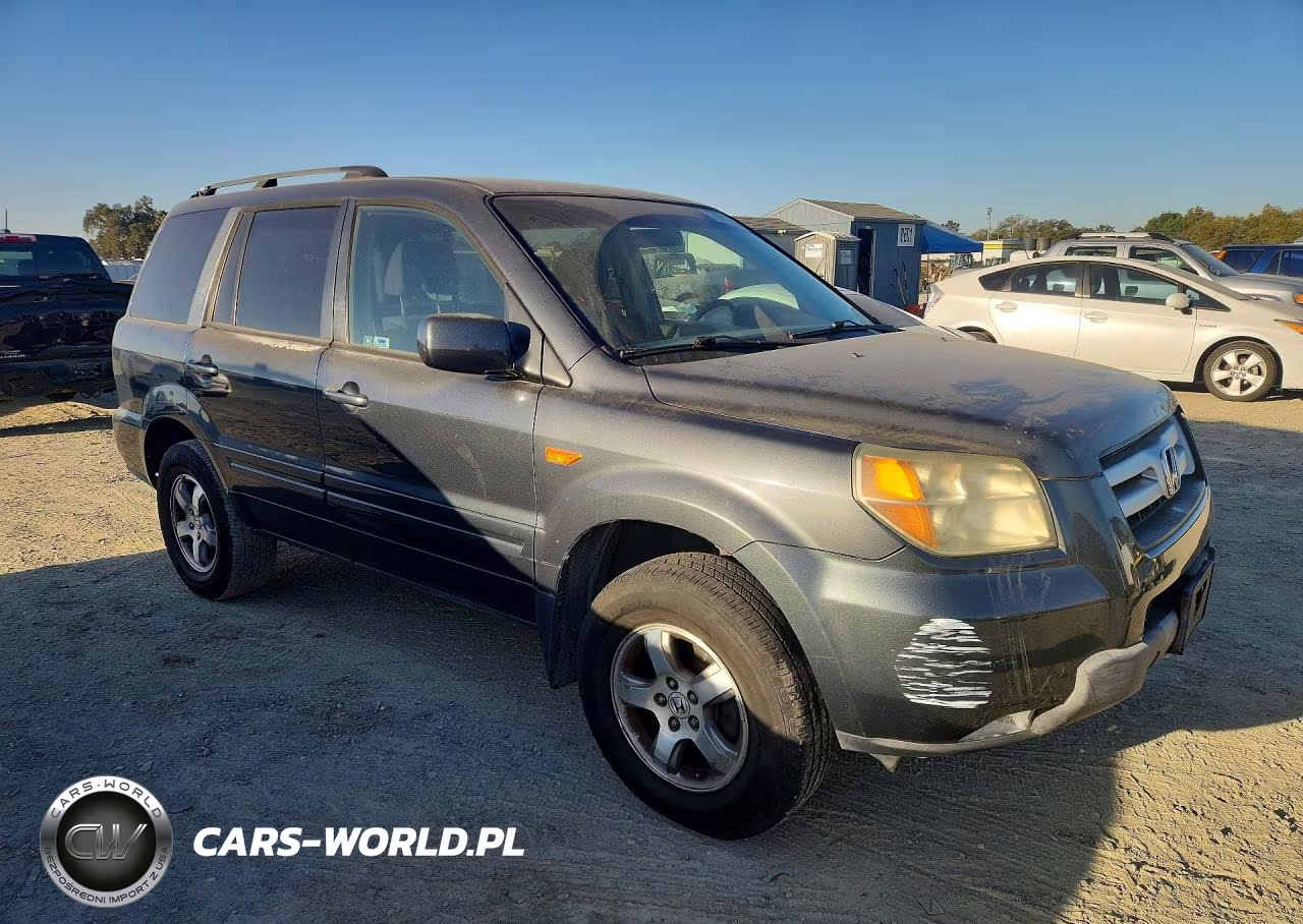 2006 Honda Pilot Ex VIN:2HKYF18486H562173 - 4
