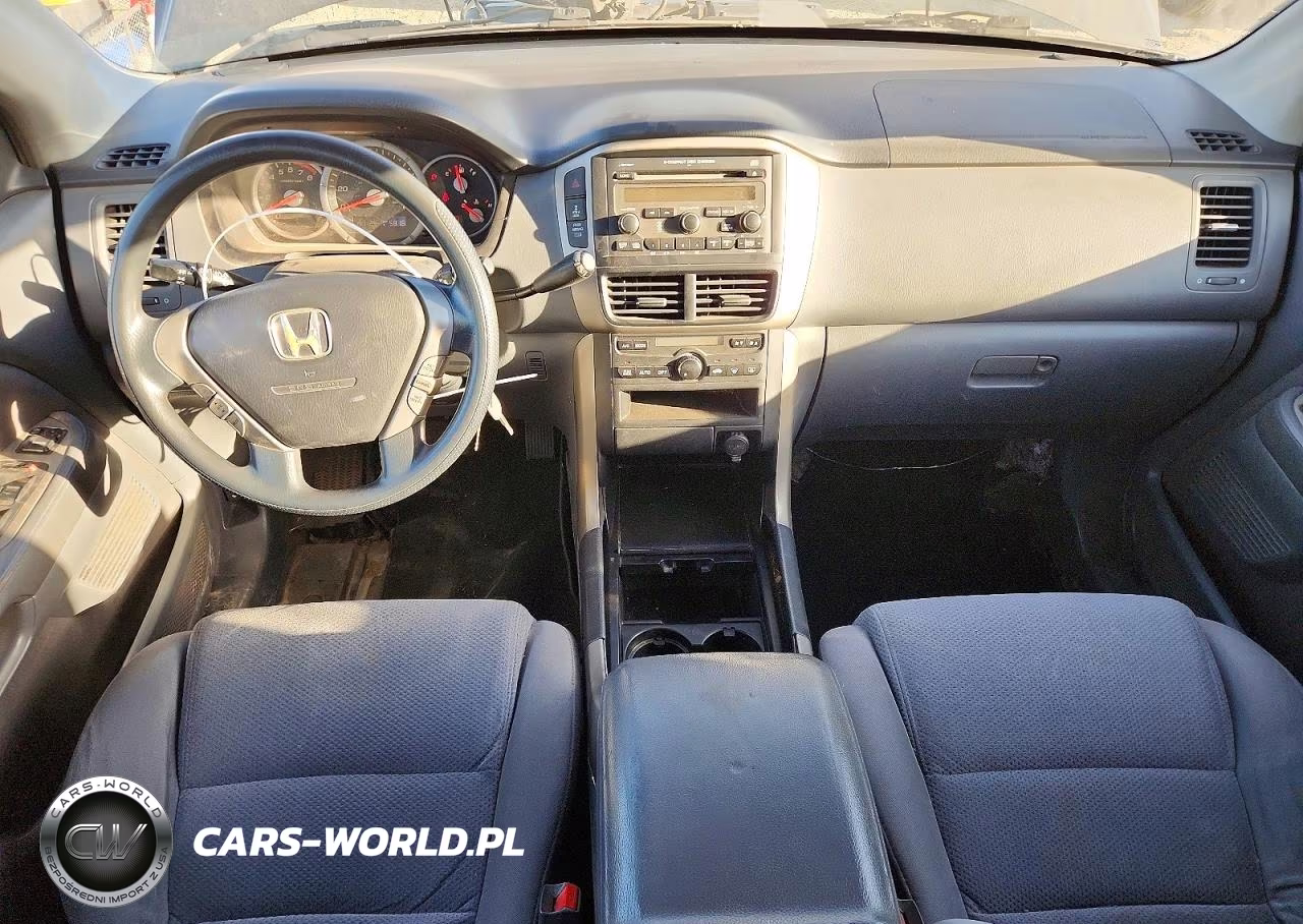 2006 Honda Pilot Ex VIN:2HKYF18486H562173 - 8