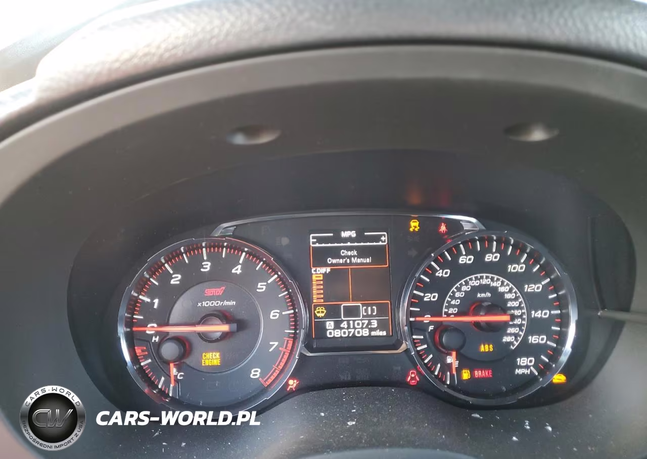 2020 Subaru Wrx Sti VIN:JF1VA2S63L9816142 - 9