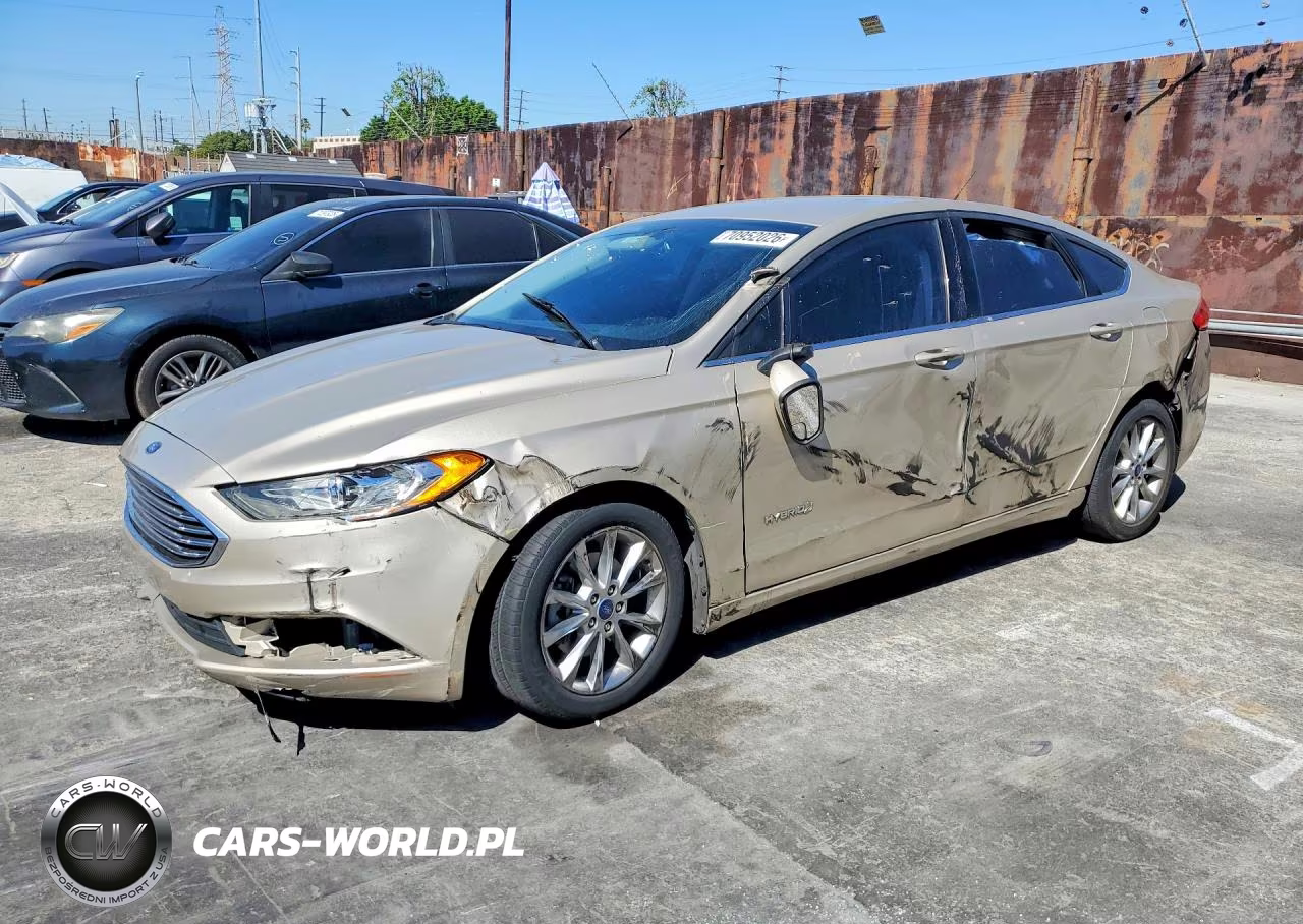 2017 Ford Fusion Se Hybrid