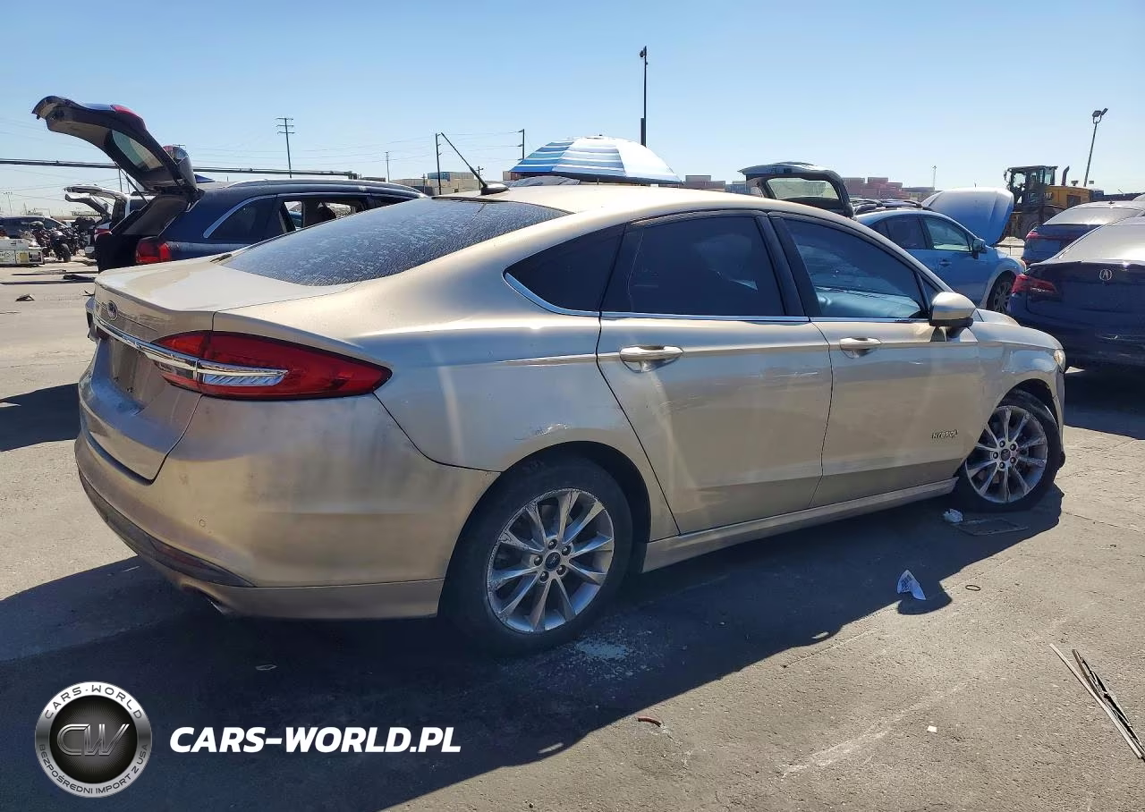2017 Ford Fusion Se Hybrid VIN:3FA6P0LU6HR264846 - 3