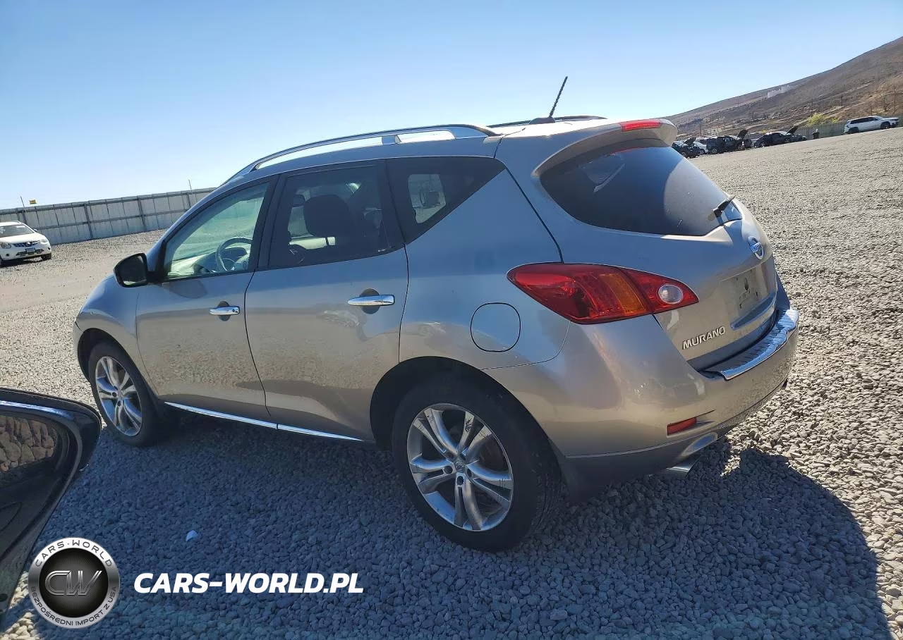 2009 Nissan Murano S VIN:JN8AZ18WX9W133940 - 2