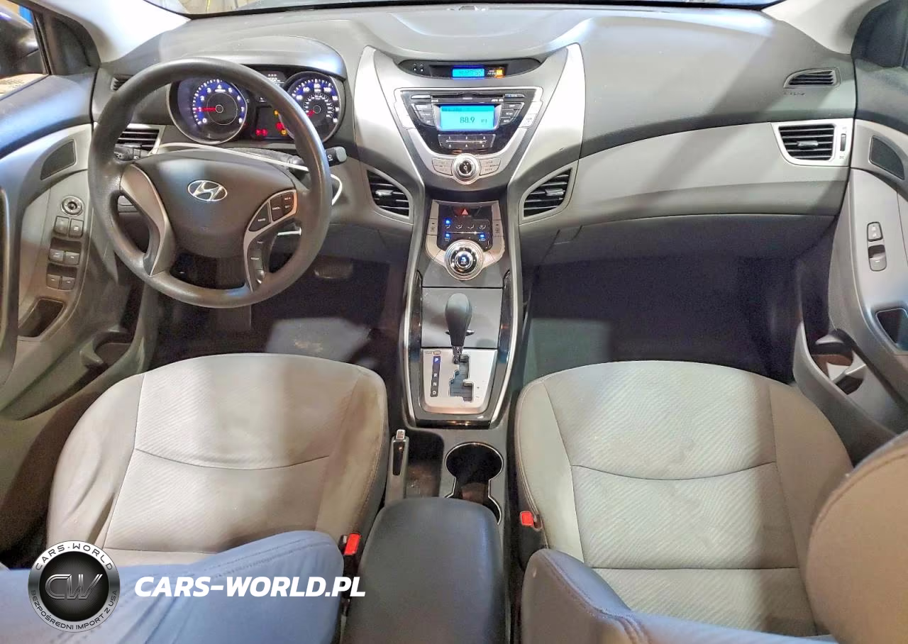 2013 Hyundai Elantra Gls VIN:5NPDH4AE0DH166569 - 8