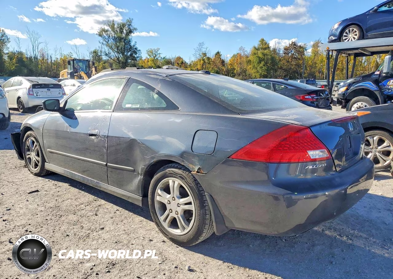 2007 Honda Accord Ex VIN:1HGCM726X7A009211 - 2