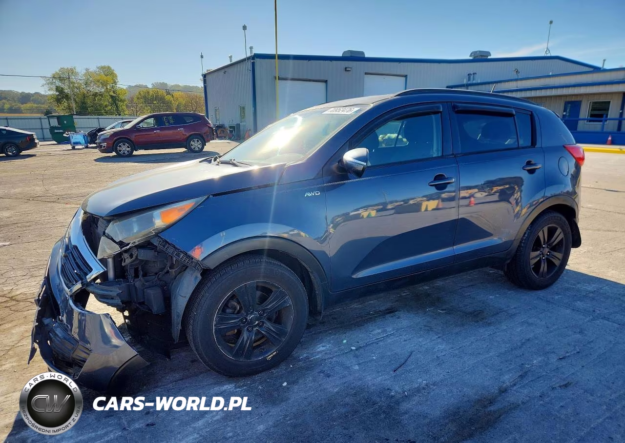 2011 Kia Sportage Lx VIN:KNDPBCA28B7081592 - 1