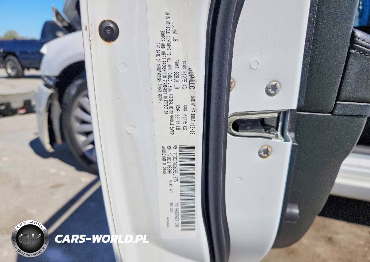 2014 Chrysler 300 VIN:2C3CCAAG5EH211675 - 12
