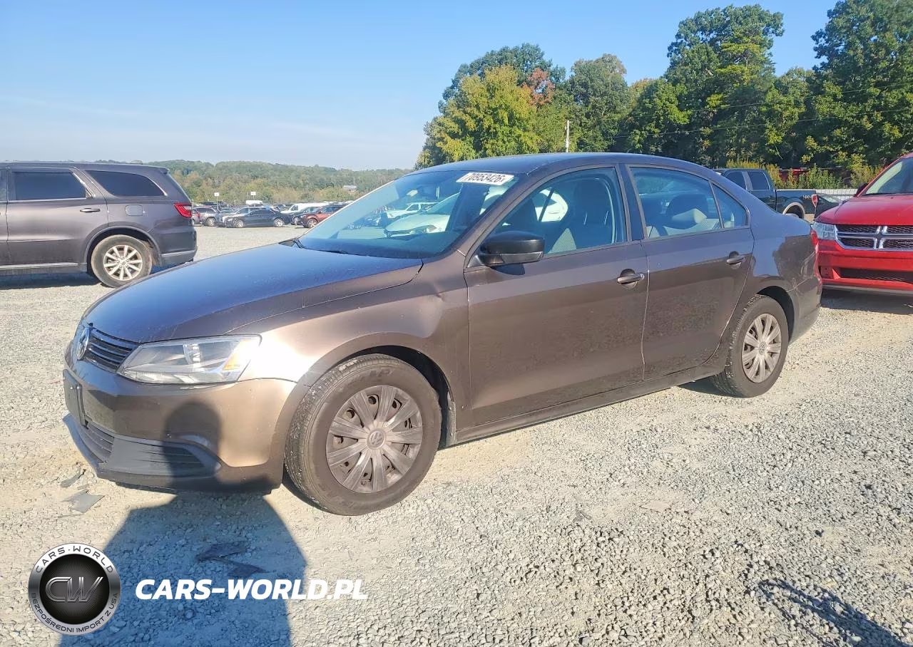 2012 Volkswagen Jetta Base VIN:3VW1K7AJXCM466340 - 1