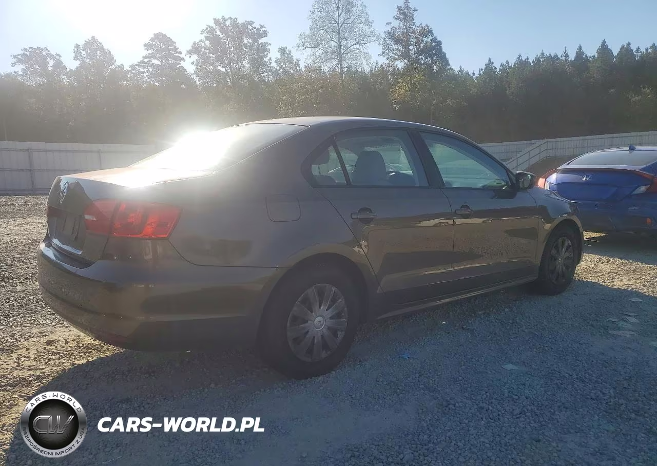 2012 Volkswagen Jetta Base VIN:3VW1K7AJXCM466340 - 3
