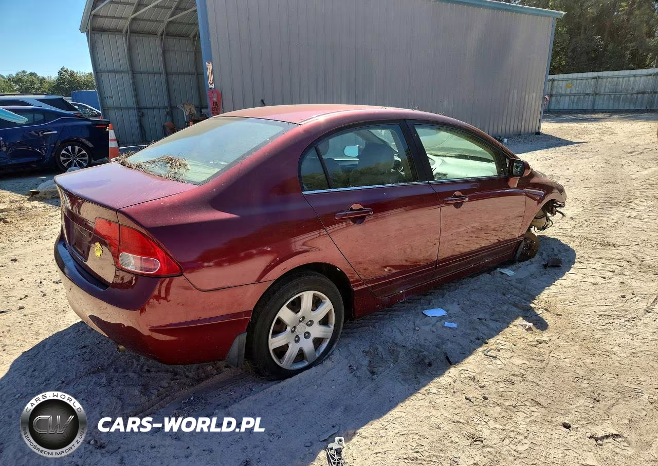 2007 Honda Civic Lx VIN:1HGFA16587L049327 - 3