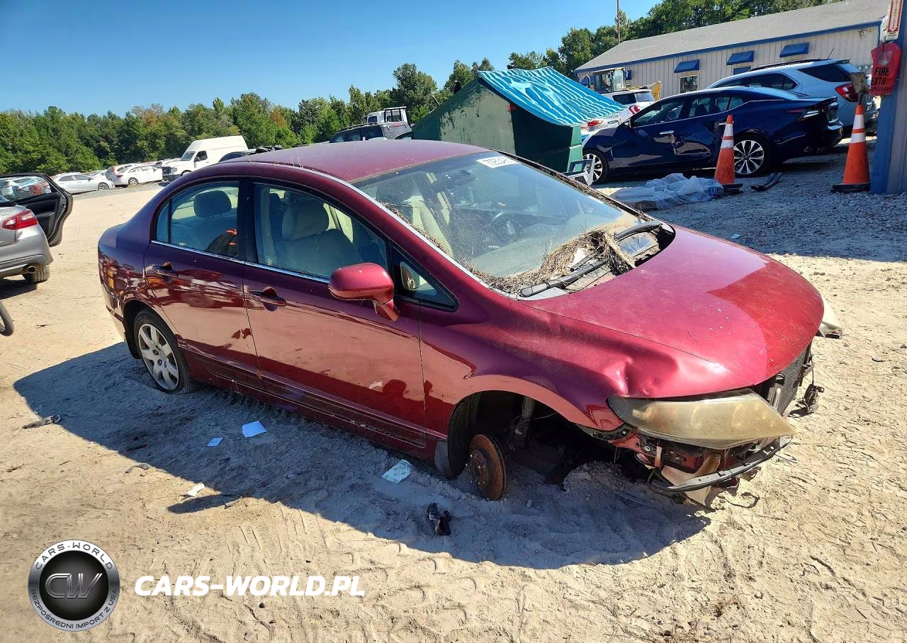 2007 Honda Civic Lx VIN:1HGFA16587L049327 - 4