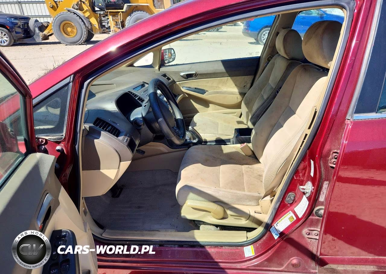 2007 Honda Civic Lx VIN:1HGFA16587L049327 - 7