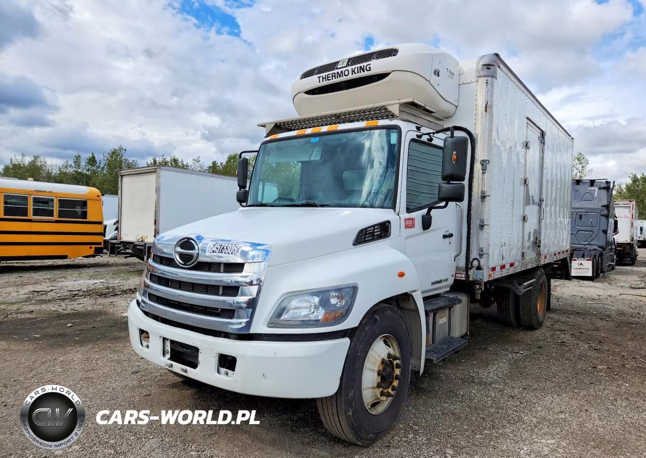 2020 Hino 258-268 Refrigerated Box Truck VIN:5PVNJ8JM8L5S51200 - 1