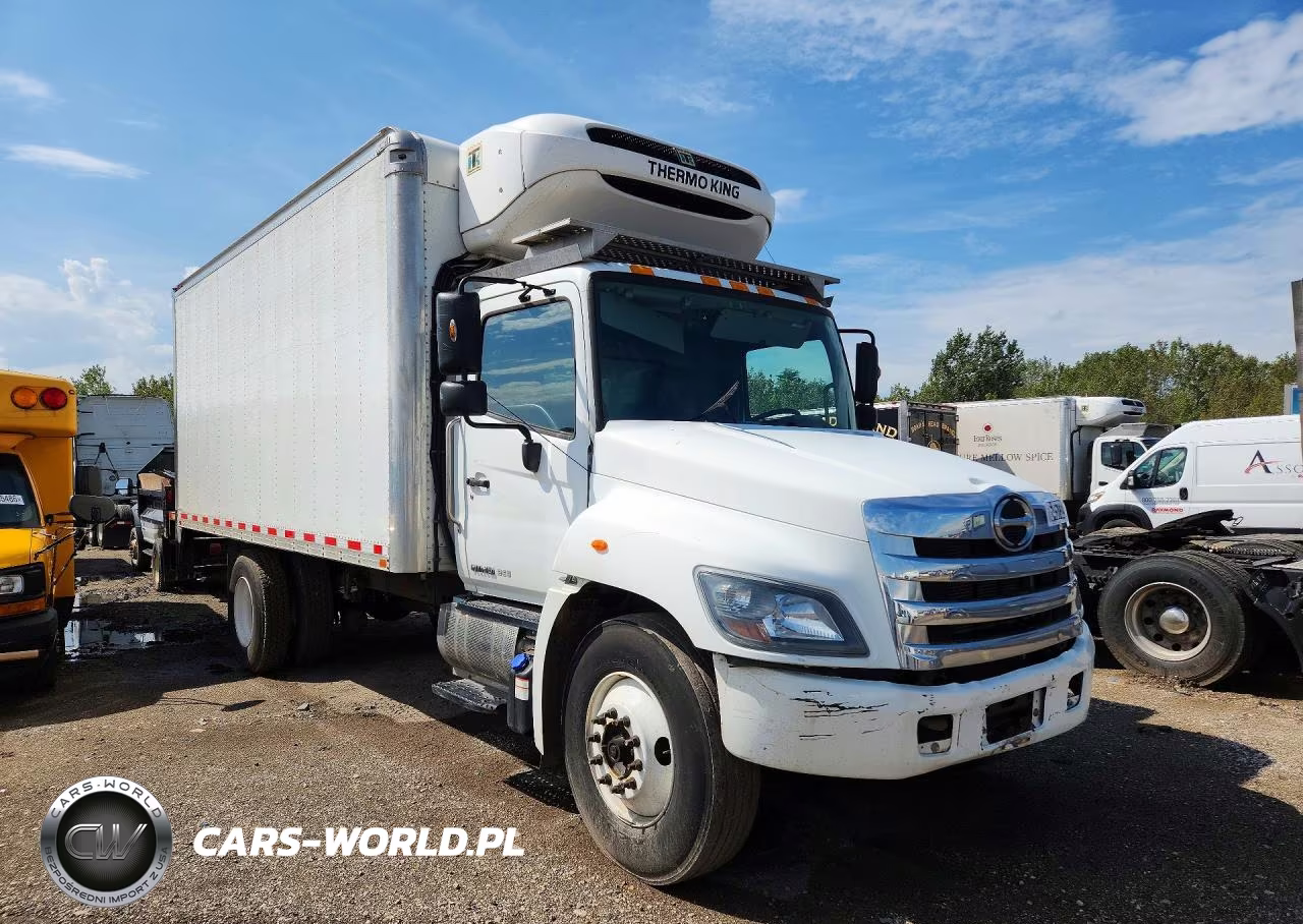 2020 Hino 258-268 Refrigerated Box Truck VIN:5PVNJ8JM5L5S51199 - 4