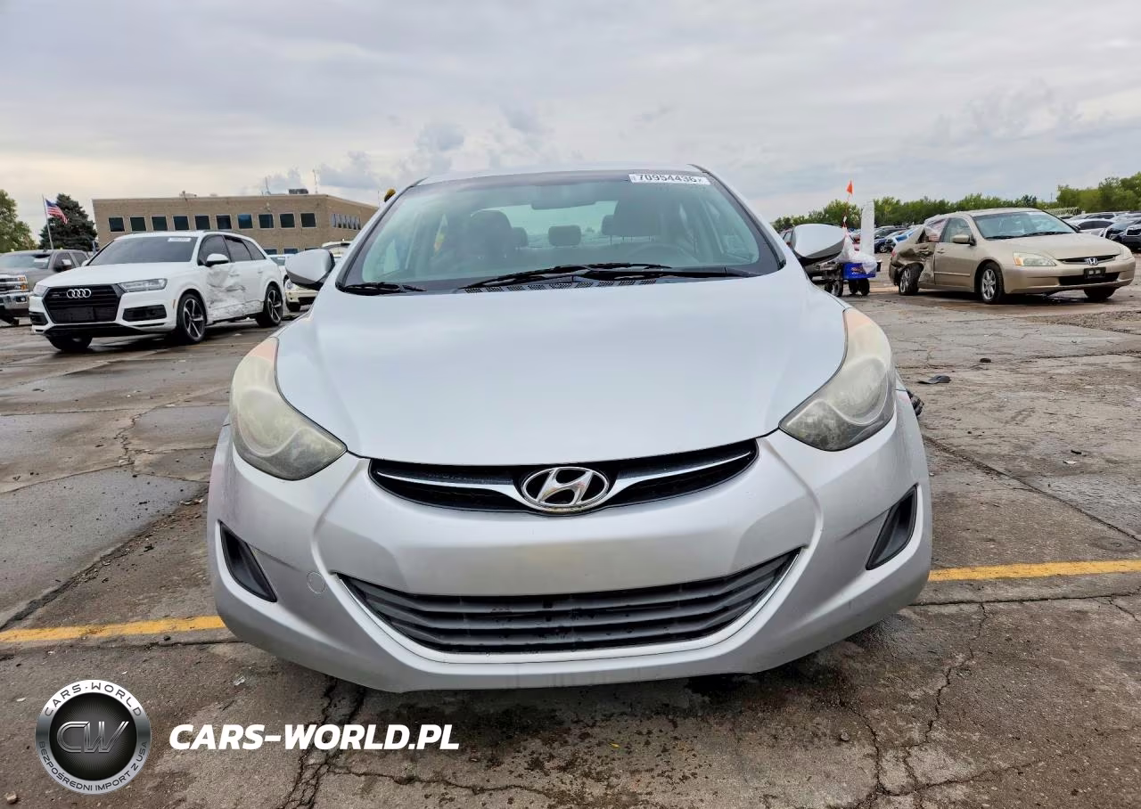 2013 Hyundai Elantra Gls VIN:5NPDH4AE8DH333339 - 5