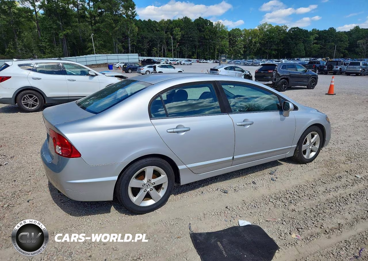 2008 Honda Civic Ex VIN:1HGFA15808L021907 - 3