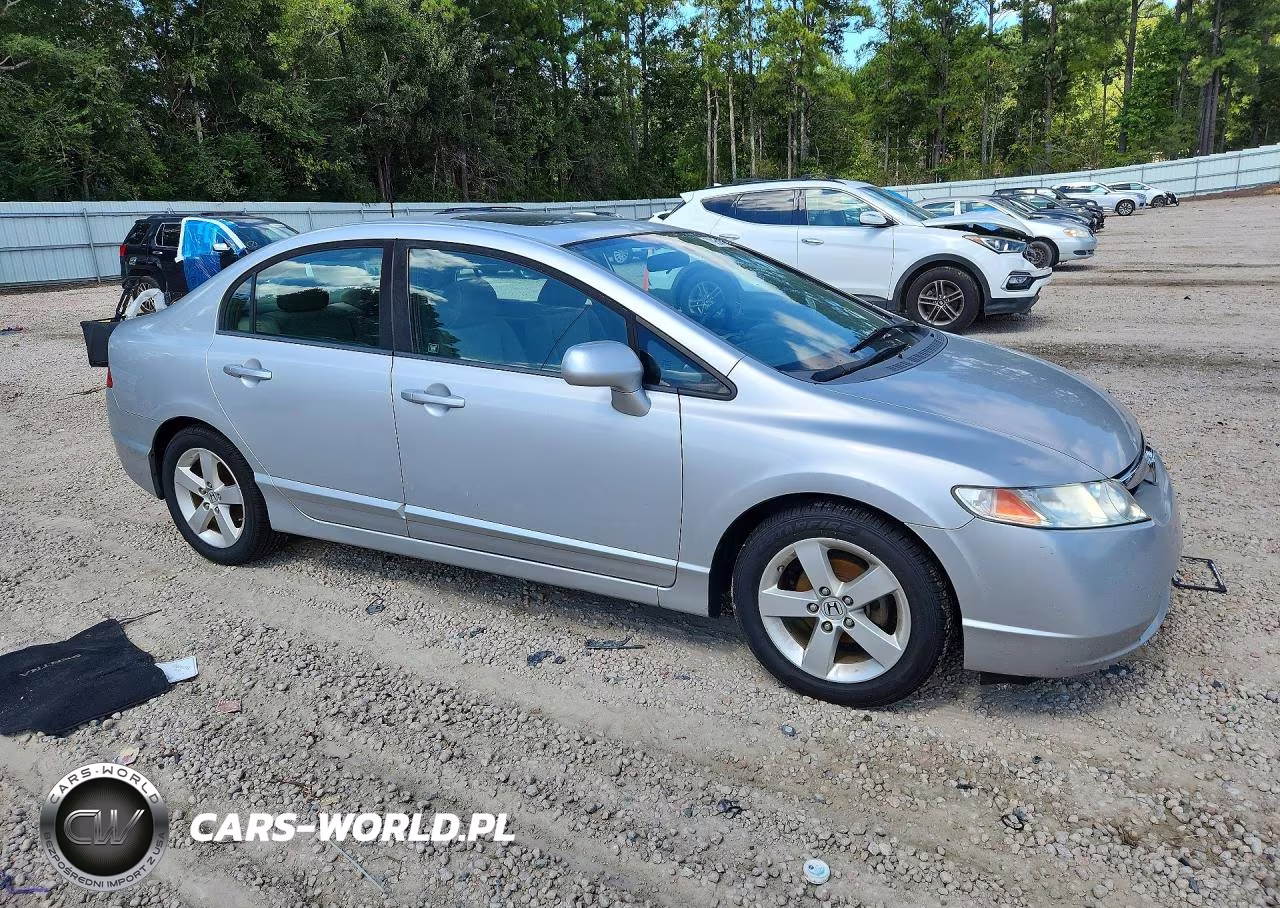 2008 Honda Civic Ex VIN:1HGFA15808L021907 - 4