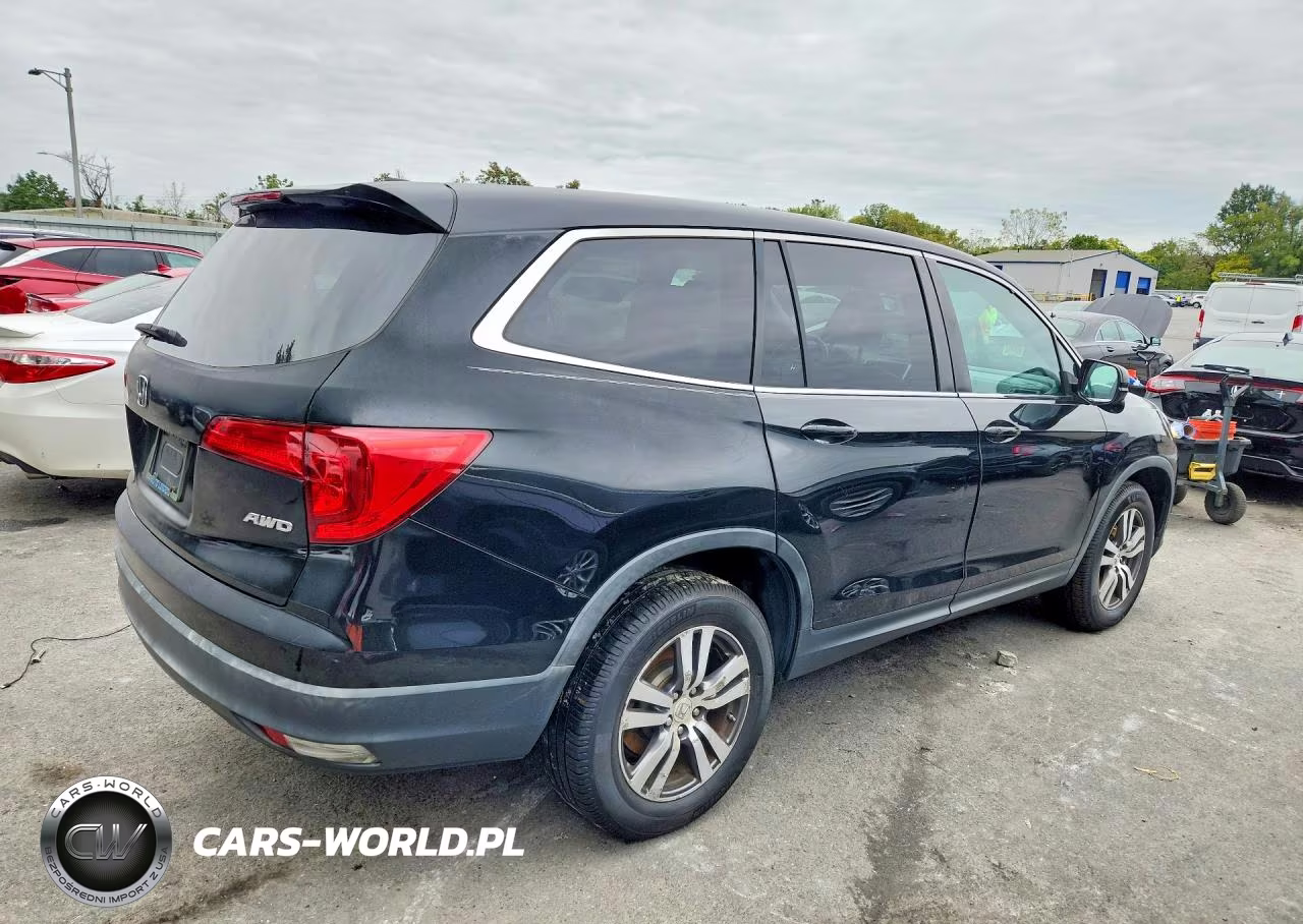 2016 Honda Pilot Exln VIN:5FNYF6H72GB115944 - 3