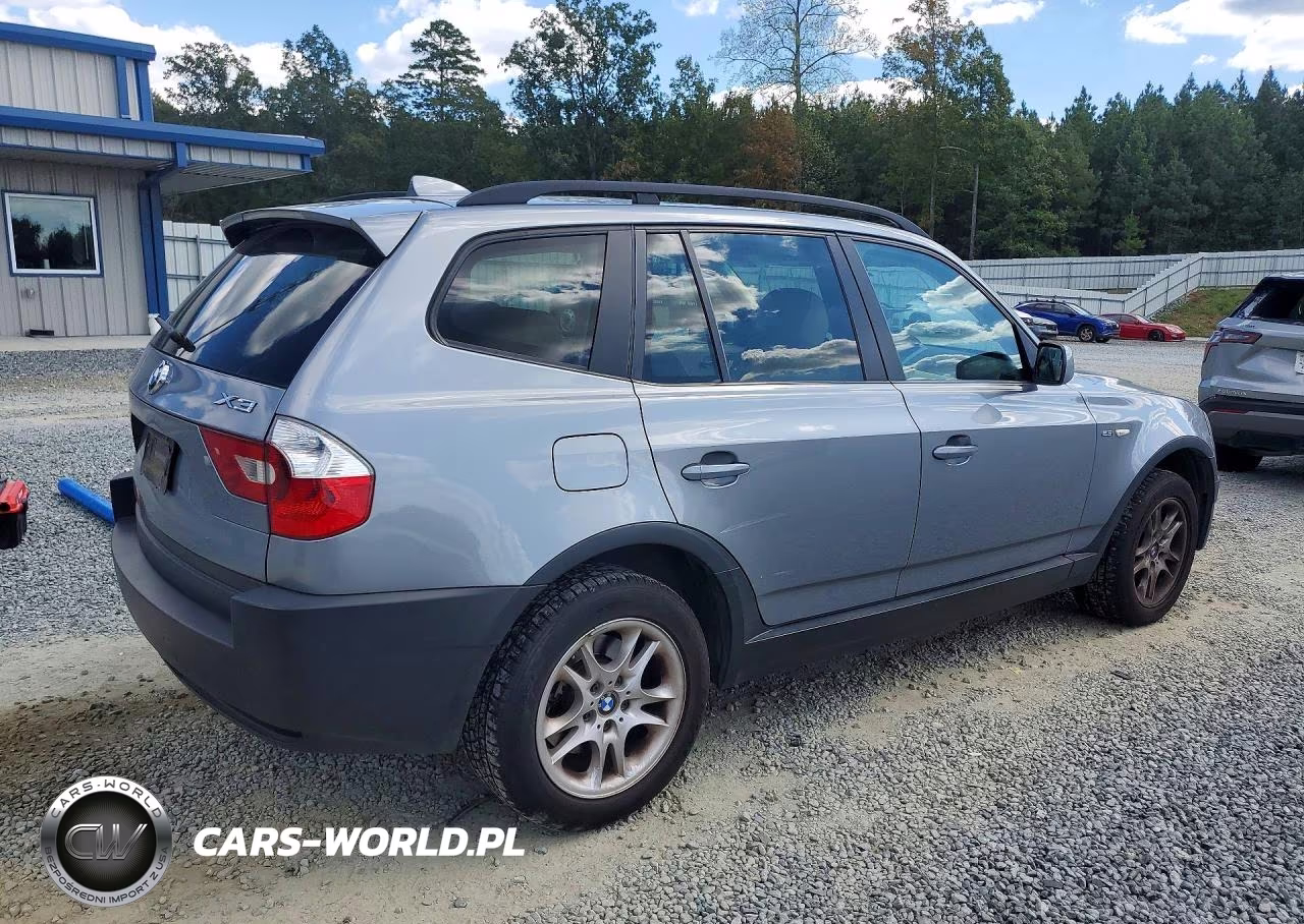 2005 BMW X3 2.5I VIN:WBXPA73475WC45360 - 3