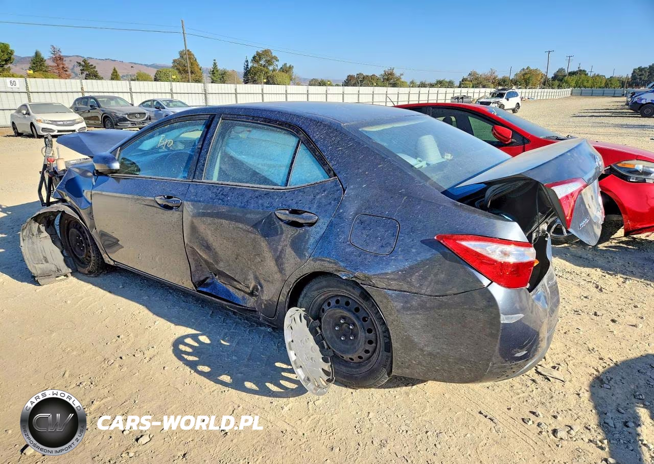 2015 Toyota Corolla Le VIN:5YFBURHE0FP302484 - 2