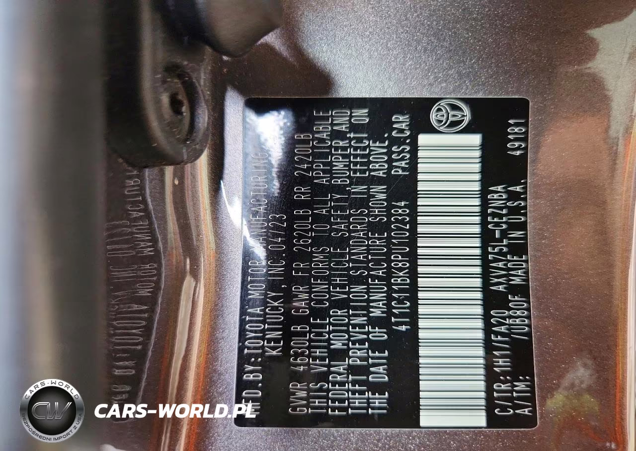 2023 Toyota Camry Le VIN:4T1C11BK8PU102384 - 13