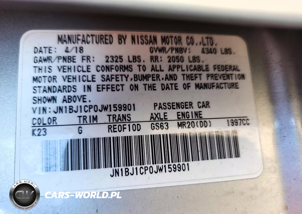 2018 Nissan Rogue Sport S VIN:JN1BJ1CP0JW159901 - 13