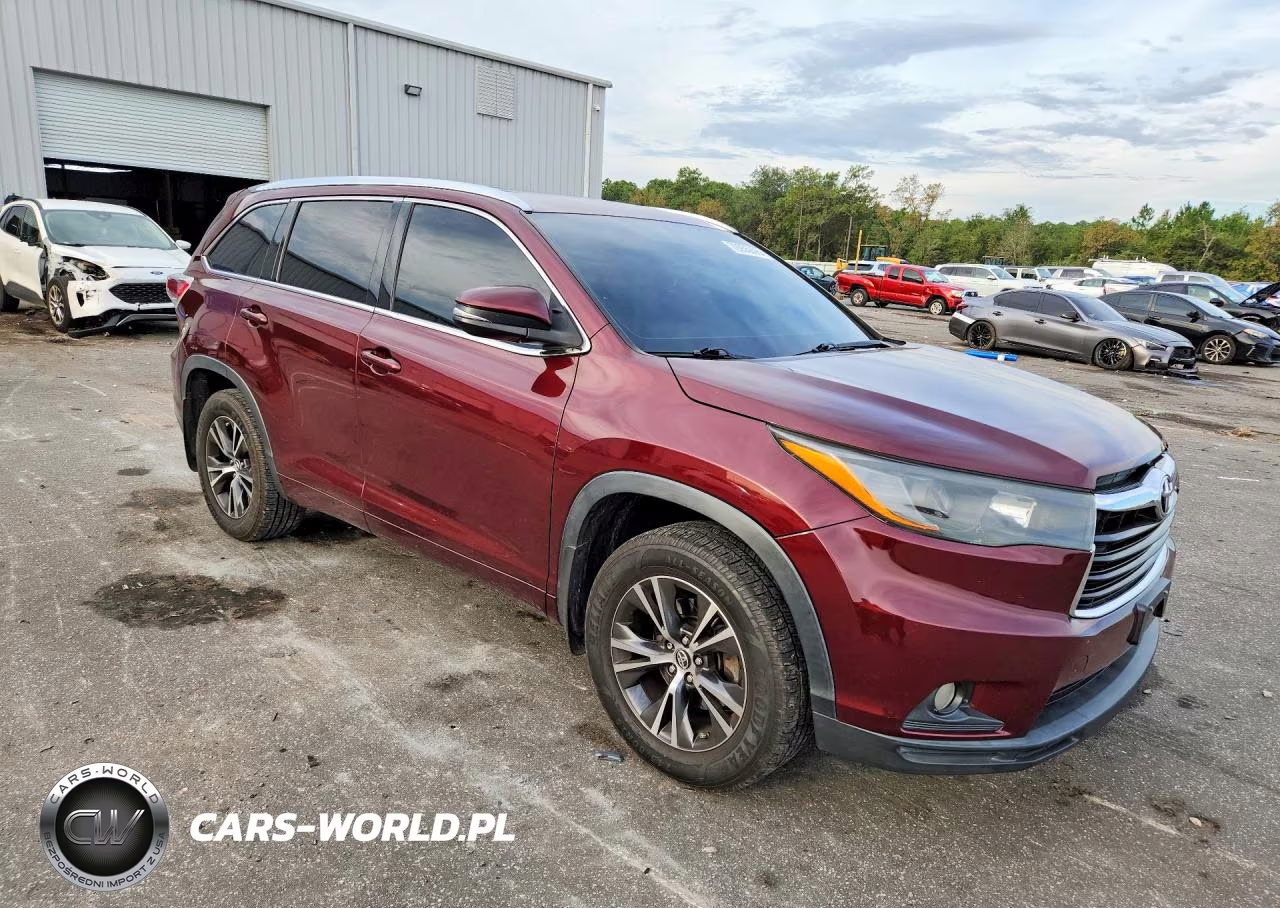 2016 Toyota Highlander Xle VIN:5TDJKRFHXGS340280 - 4
