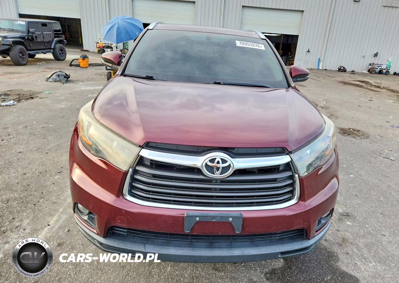2016 Toyota Highlander Xle VIN:5TDJKRFHXGS340280 - 5