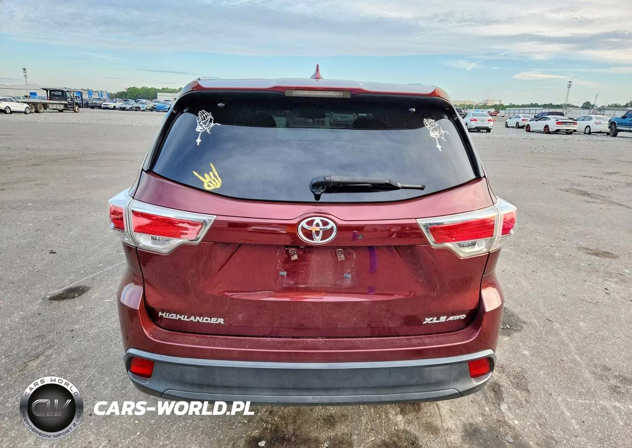 2016 Toyota Highlander Xle VIN:5TDJKRFHXGS340280 - 6
