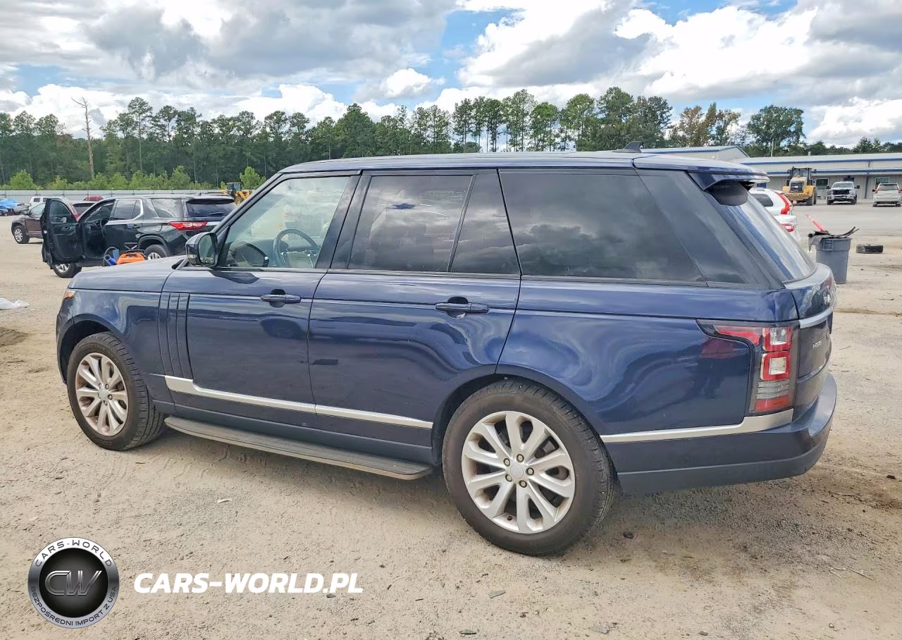 2016 Land Rover Range Rover Hse VIN:SALGS2PF5GA296869 - 2