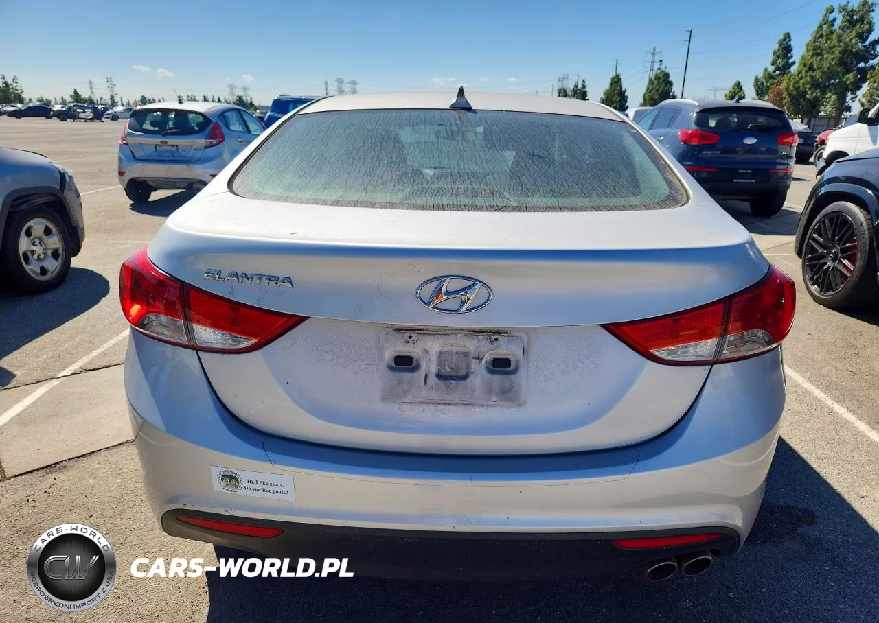 2013 Hyundai Elantra Coupe Gs VIN:KMHDH6AE8DU013726 - 6