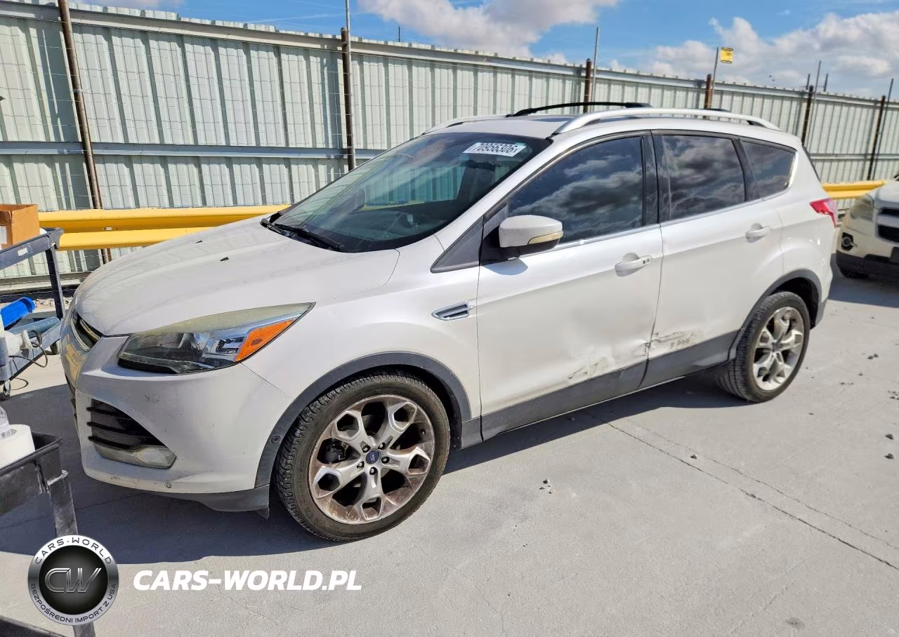 2014 Ford Escape Titanium VIN:1FMCU0J90EUA30142 - 1
