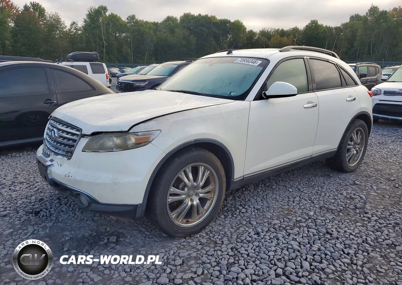 2003 Infiniti Fx35 Base VIN:JNRAS08W33X002635 - 1