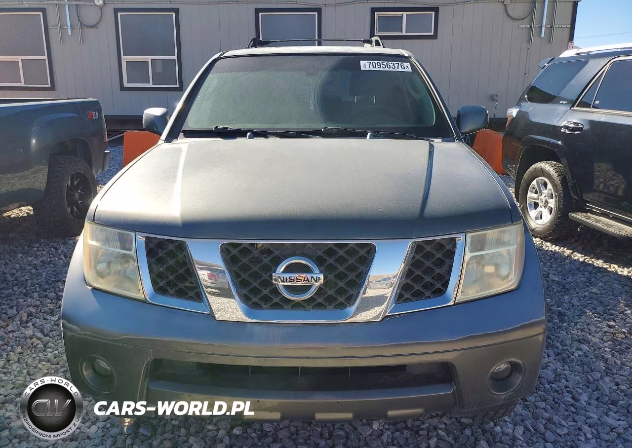 2005 Nissan Pathfinder Xe VIN:5N1AR18U75C743439 - 5